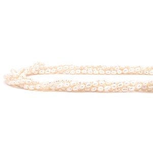 TASAKI ネックレス 淡水パール ネックレス 5連 シルバー ホワイト タサキ シルバー オーバル 真珠 五連 5層 中古