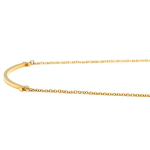 ティファニー ネックレス Tスマイル ペンダント スモール K18YG ゴールド T&Co. T smile イエローゴールド K18YG Au750 18K 18金 中古