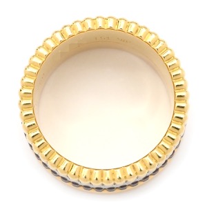 ブシュロン リング 指輪 キャトル クラシック ラージ K18YG ゴールド #T51(JP11) 750 18K ブラウンPVD JRG00257 中古