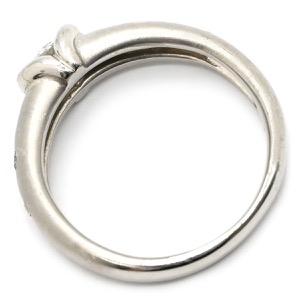 リング 指輪 ダイヤモンド 0.3ct  Pt900 シルバー ブリリアントカット デザインリング プラチナ900  中古