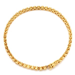 ブレスレット テニスブレスレット 1.0ct ダイヤモンド  K18YG ゴールド 18K 750 YG 18金  中古