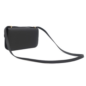 エルメス ショルダーバッグ コンスタンス エラン ヴォーエプソン ブラック未使用 黒 中古