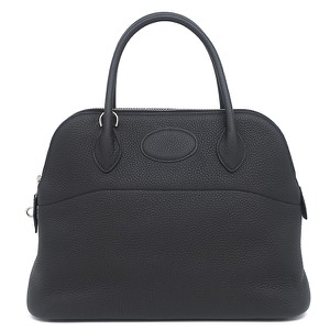 エルメス 2WAYバッグ ボリード 31 トリヨンクレマンス ブラック 黒 ハンドバッグ ショルダー 中古