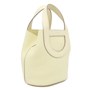エルメス ハンドバッグ インザループ18 トリヨンクレマンス イエロー未使用 黄色 中古