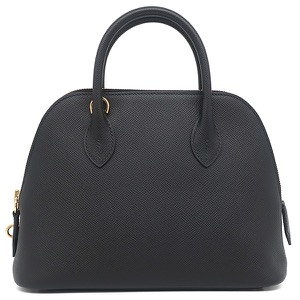 エルメス 2WAYバッグ ボリード1923 25 ヴォーエプソン ブラック 黒 ショルダー 中古