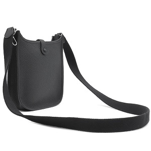 エルメス ショルダーバッグ エヴリンTPM トリヨンクレマンス ブラック 黒  中古