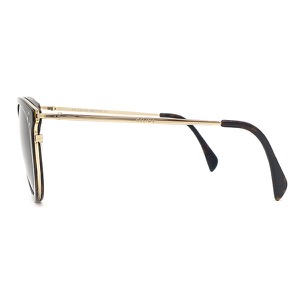 セリーヌ サングラス ラウンド 56□17 プラスチック ブラウン レオパード マーブル CL40033F 中古