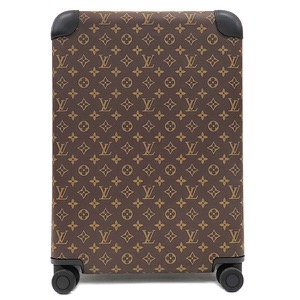 ルイヴィトン キャリーバッグ スーツケース ホライゾン 55 モノグラムマカサー ブラウン 茶 黒 スーツケース TSAロック 4輪 M20294 中古