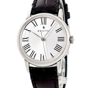 ゼニス エリート レディ クラシック 33mm 03.2330.679/11.C714 シルバー ローマン シンプル 自動巻き