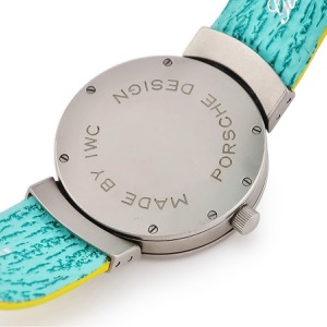 IWC ポルシェデザイン チタニウム オートマティック IW352002 デイト ホワイト 自動巻き