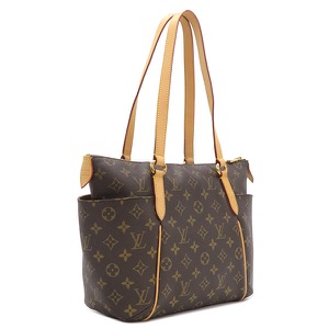 ルイヴィトン トートバッグ トータリー PM モノグラムキャンバス ブラウン 茶 ショルダー 肩掛け 旧型  M56689 中古