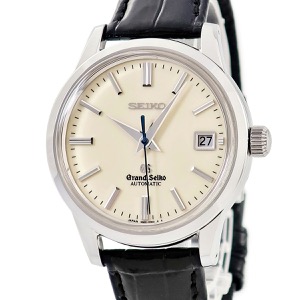 グランドセイコー メカニカル SBGR061 9S65-00D0 アイボリー デイト バー シースルーバック 自動巻き