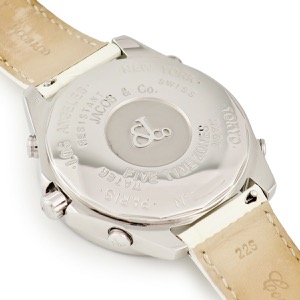 ジェイコブ 5タイムゾーン マルチカラー Dサークル JC-113DA 純正ダイヤ ラウンド クオーツ