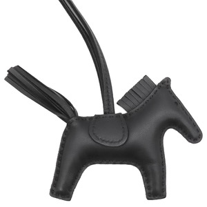 エルメス バッグチャーム ロデオPM アニョーミロ ブラック 黒 ソーブラック  中古