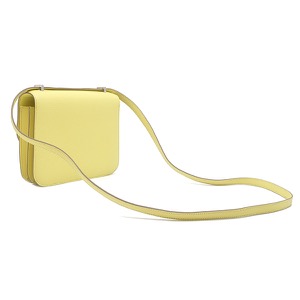 エルメス ショルダーバッグ コンスタンス3 ミニ ミロワール シェーブル イエロー未使用 黄色 中古