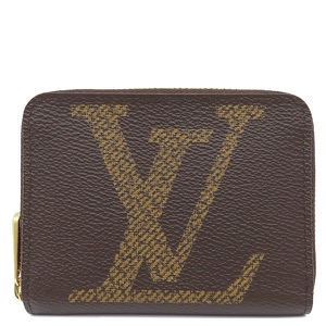 ルイヴィトン コインケース ジッピー コインパース レザー ブラウン 茶 小銭入れ カード入れ  M69354 中古