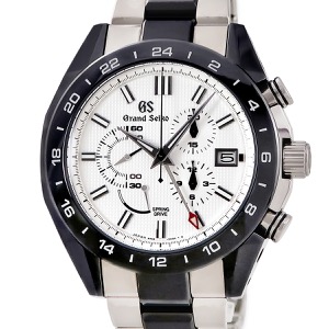 グランドセイコー スポーツコレクション スプリングドライブ クロノグラフ GMT SBGC221 9R86-0AG0 自動巻き