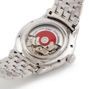 オリス アートリエ デイト シルバー 01 733 7591 4051-07 8 21 73 ギョウシェ 自動巻き