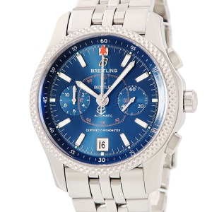 ブライトリング ベントレー マークVI P26362 P2636212/C707 ブルー クロノグラフ デイト  自動巻き