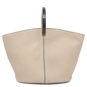 マルニ 2WAYバッグ パニエ カーフ ベージュ ハンドバッグ ショルダーバッグ グレージュ  SCMP0067U0 中古