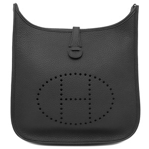 エルメス ショルダーバッグ エヴリン3 PM トリヨンクレマンス ブラック 黒 中古