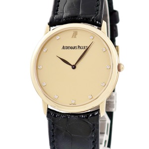 オーデマピゲ ジュール オーデマ ウルトラスリム 14894BA/O/0002 K18YG無垢 純正ダイヤ ヴィンテージ 手巻き