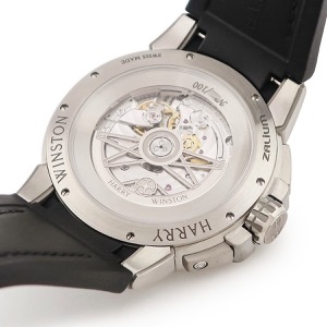 ハリーウィンストン オーシャン プロジェクト Z16 OCEACC42ZZ001 ザリウム トリプルカレンダー 限定 自動巻き