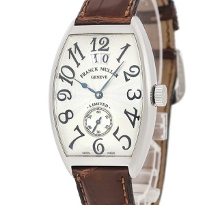 フランクミュラー トノウカーベックス リミテッド2000 2851 S6 デイト スモールセコンド 青針 限定 自動巻き