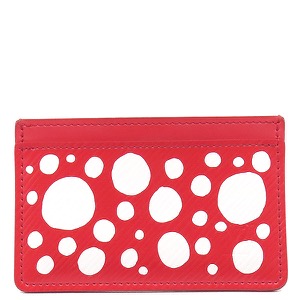 ルイヴィトン カードケース ポルト カルト サーンプル エピレザー レッド LV×YK 赤 白  M81919 中古