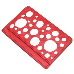 ルイヴィトン カードケース ポルト カルト サーンプル エピレザー レッド LV×YK 赤 白  M81919 中古