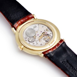 オーデマピゲ クラシック ラウンドウォッチ 14667BA/O/001CR/01 K18YG無垢 バー 薄型 手巻き