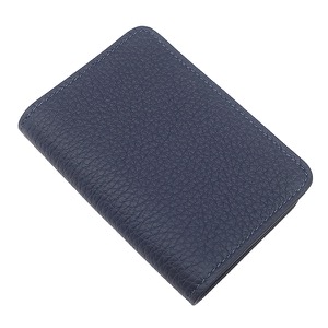 エルメス コインケース ドゴン カードケース トゴ ネイビー未使用 紺 ミニ財布  中古