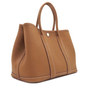 エルメス トートバッグ ガーデンパーティーTPM ネゴンダ ブラウン未使用 茶  中古