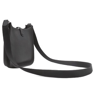 エルメス ショルダーバッグ エヴリンTPM ロング トリヨンクレマンス ブラック 黒  中古