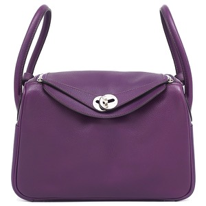 エルメス 2WAYバッグ リンディ26 エバーカラー パープル 紫  中古