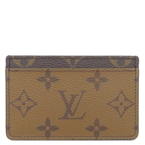 ルイヴィトン カードケース ポルト カルト サーンプル モノグラムキャンバス ブラウン 茶  M69161 中古