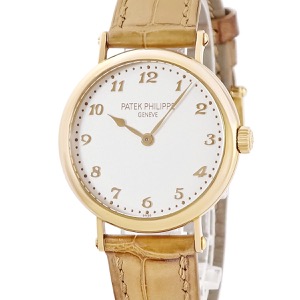 パテックフィリップ カラトラバ ウルトラシン 7200R-001 K18RG無垢 シースルーバック 自動巻き