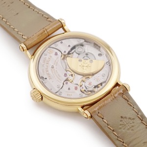 パテックフィリップ カラトラバ ウルトラシン 7200R-001 K18RG無垢 シースルーバック 自動巻き