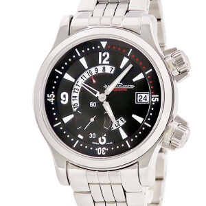 ジャガールクルト マスターコンプレッサー デュアルマティーク Q1738470 146.8.02 ブラック デイト 自動巻き