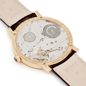 ブルガリ ブルガリブルガリ 102505 BBP41GXTRO K18PG無垢 グレー スモールセコンド 手巻き