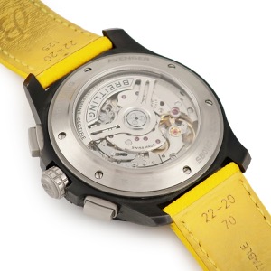 ブライトリング アベンジャー B01 クロノグラフ 44 ナイトミッション SB0147 SB0147101I1X1 イエロー 自動巻き