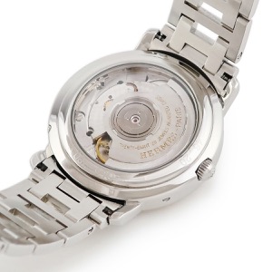 エルメス クリッパー パワーリザーブ CL5.720 GMT デュアルタイム デイト ホワイト アラビア 自動巻き