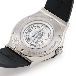 ウブロ クラシックフュージョン 40th アニバーサリー チタニウム 511.NX.1270.RX.MDM40 黒 限定 自動巻き