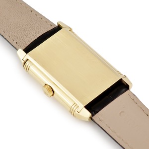 ジャガールクルト ビッグレベルソ 270.1.62 K18YG無垢 スモールセコンド 青針 ヴィンテージ 手巻き