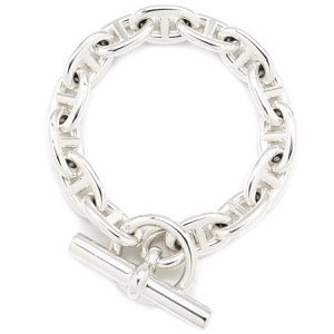 エルメス ブレスレット シェーヌダンクル MM シルバー925 シルバー 14コマ スターリングシルバー SV925 Ag925 中古