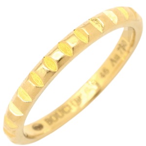 ブシュロン リング 指輪 キャトル クル ド パリ スモール K18YG ゴールド #46(JP6) 750 18K イエローゴールド JAL0116546 中古