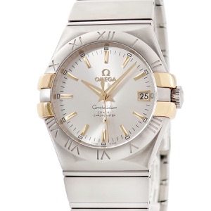 オメガ コンステレーション コーアクシャル クロノメーター 123.20.35.20.02.004 K18YG×SS コンビ 自動巻き