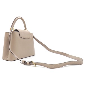 ルイヴィトン 2WAYバッグ カプシーヌ BB レザー ベージュ グレージュ ショルダーバッグ ハンドバッグ M94634 中古