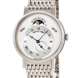 ブレゲ クラシック ムーンフェイズ 7337BB/1E/BV0 K18WG無垢 ブレゲ針 コインエッジ ラウンド 自動巻き