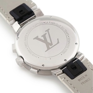 ルイヴィトン タンブール ムーンスター GM クロノグラフ Q8D10Z デイト スモールセコンド クオーツ